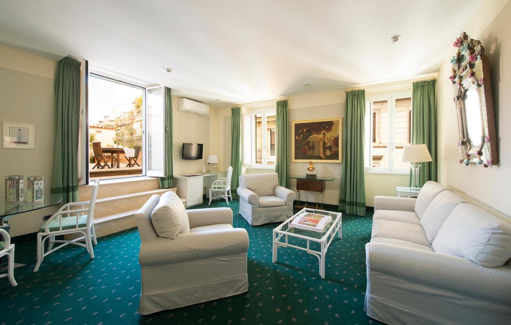 Hotel Gregoriana โรม ภายนอก รูปภาพ