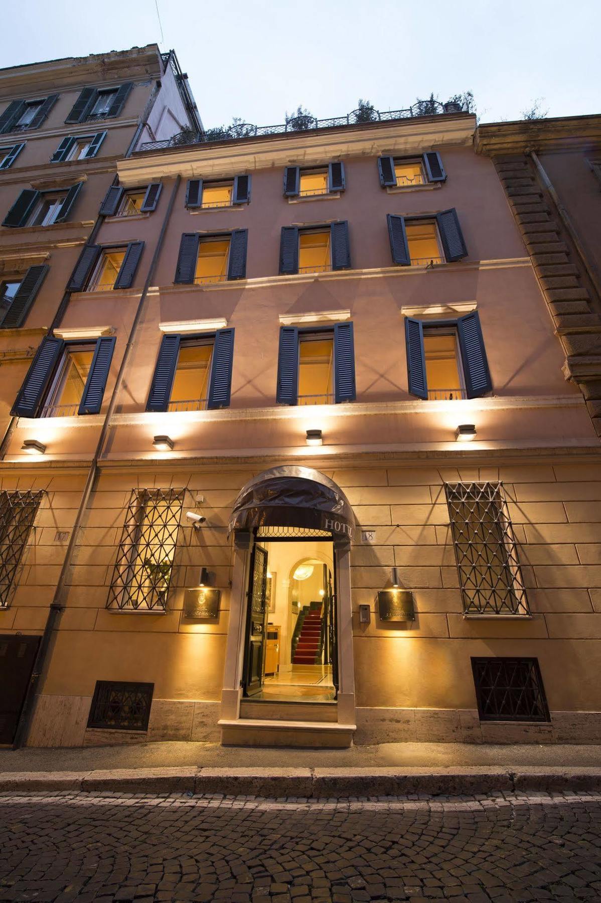 Hotel Gregoriana โรม ภายนอก รูปภาพ
